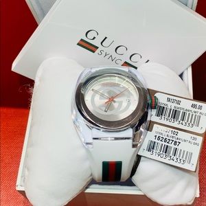 New Gucci With Box&Tag YA137102 Sync XXL Watch